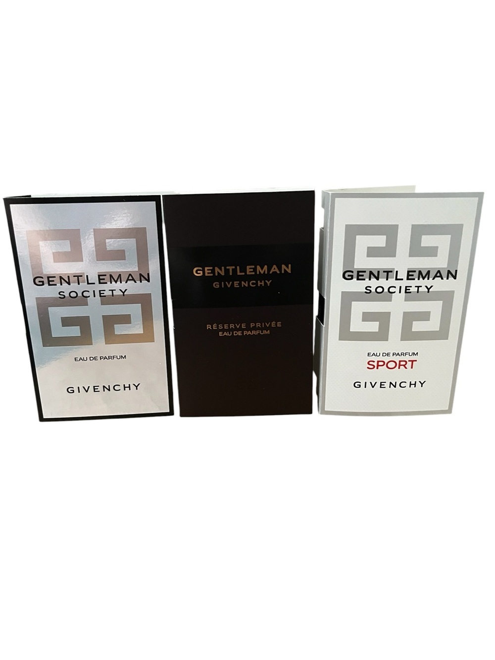 ✨ Givenchy Gentleman Sample Spray Set of 3 EDP Collection-NWT